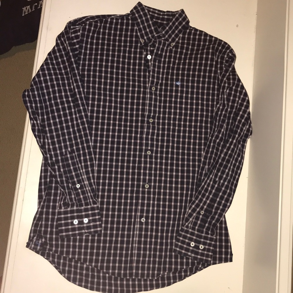 Plaid Southern Tide long sleeve button down shirt